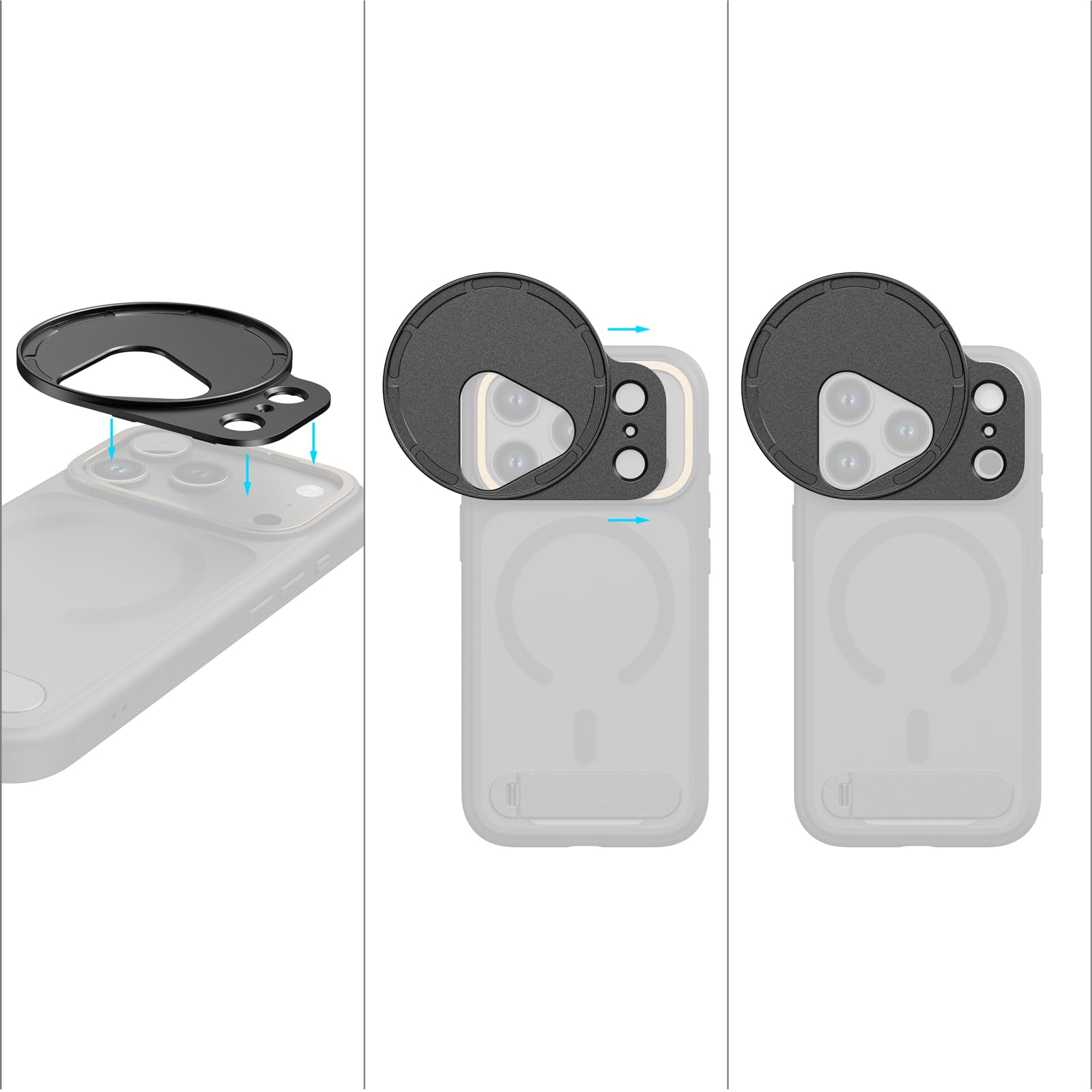 SmallRig iPhone17Pro スマートフォンケース CPLフィルター Amazon.co